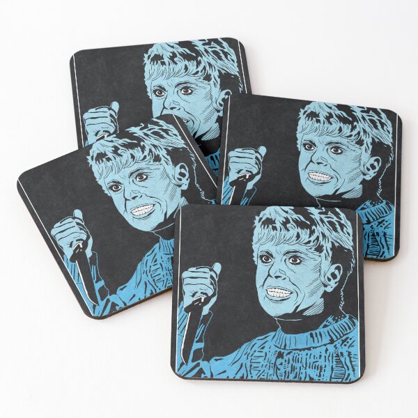 Item preview, PAMELA VOORHEES - Friday the 13th  (Bichrome) designed and sold by FamousWeirdosRB.
