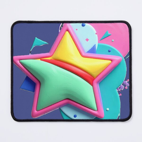 Item preview, star geometry C br colorful geometric abstract design designed and sold by SmashingDeals.
