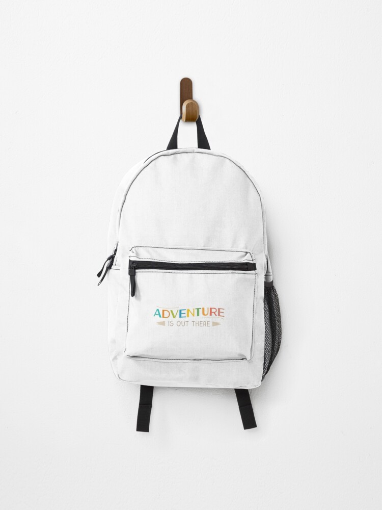 Thumbnail 1 of 3, Backpack, Adventure Is Out There designed and sold by ForRealSerial.