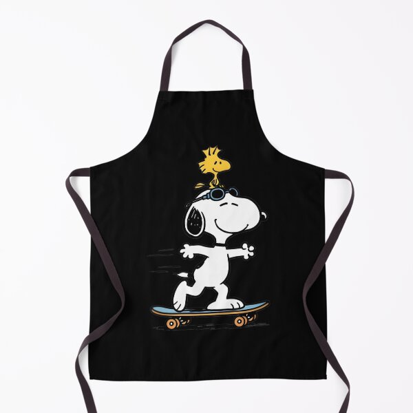 Item preview, Snoopy and Woodstock Skateboarding Fun Vintage Cartoon Artwork designed and sold by Surface-arts.