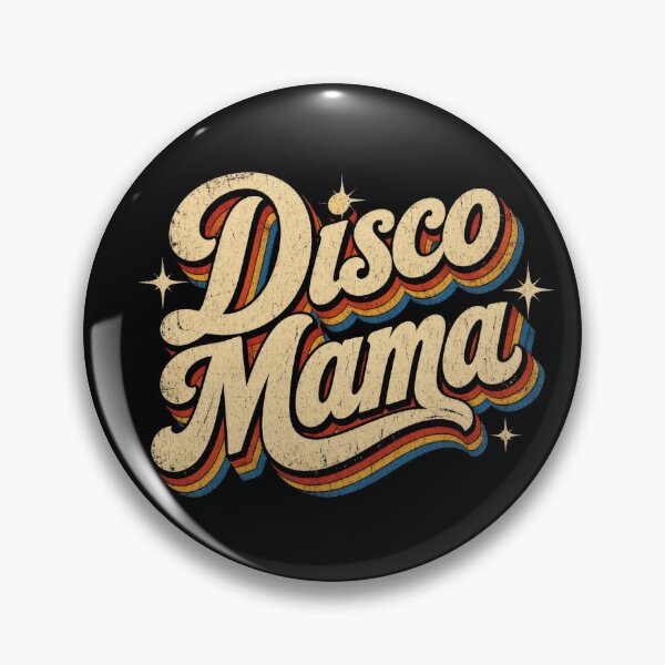 Item preview, Disco Mama Retro Groovy 70s Vintage Mom designed and sold by CF_VintageDesign.