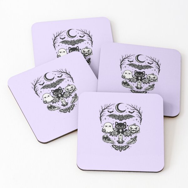 Item preview, Creepy Cute Spooky Halloween Collage | Witchy Gothic Art designed and sold by tineldesign.