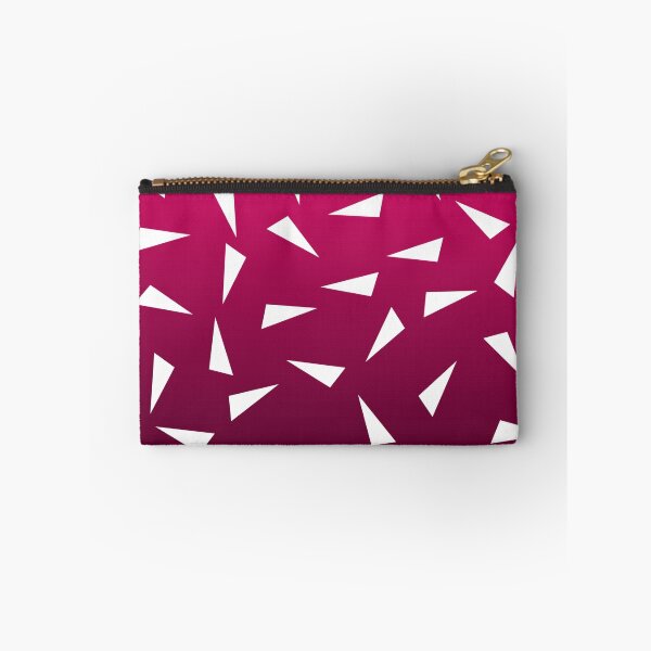 Item preview, Confetti Triangle Hot Pink Maroon Ombre designed and sold by Zaya_art.