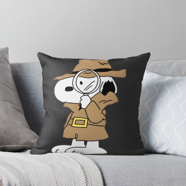 Item preview, Detective Snoopy Inspired Investigator with Magnifying Glass Illustration designed and sold by melchior19.