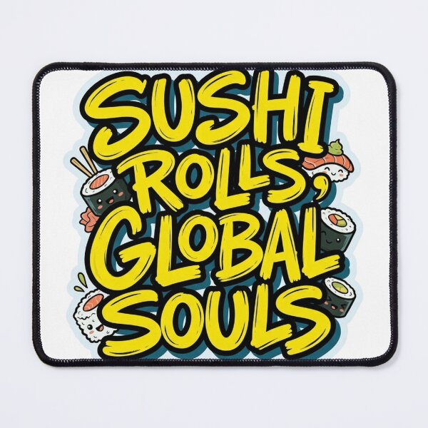 Item preview, Sushi Rolls, Global Souls designed and sold by AsifDesignCreativeStudio.