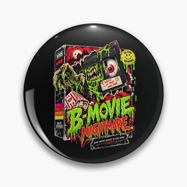 Item preview, Retro VHS Horror Nightmare - Monster Vintage Horror  designed and sold by SidTastic .