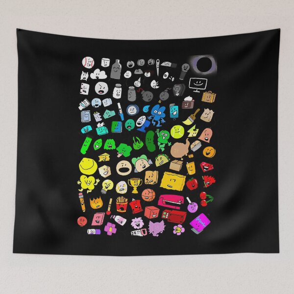 Item preview, Bfdi Inanimate Insanity All Characters designed and sold by Sharif Islam.