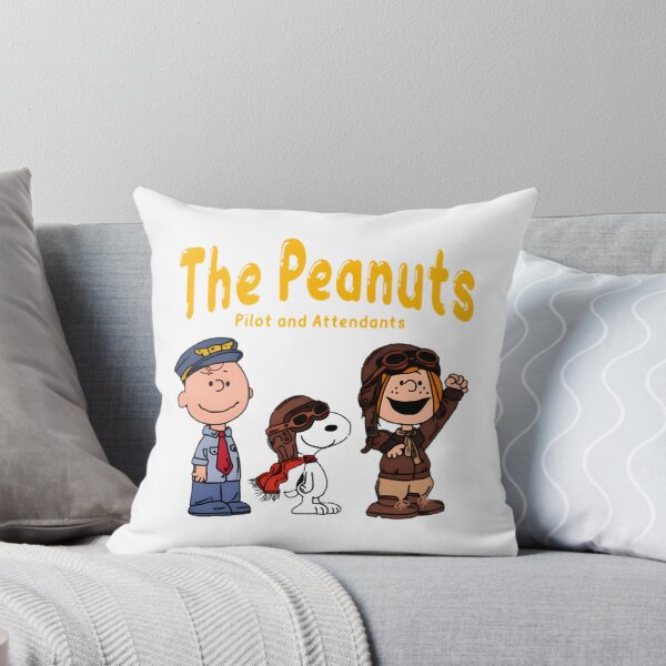 Item preview, Charlie Brown and Snoopy as Pilot Attendants Cute Aviation Design designed and sold by Surface-arts.