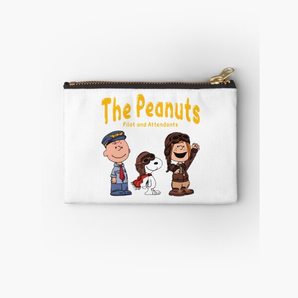 Item preview, Charlie Brown and Snoopy as Pilot Attendants Cute Aviation Design designed and sold by Surface-arts.