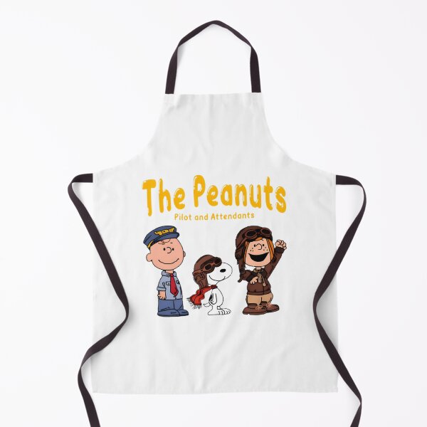 Item preview, Charlie Brown and Snoopy as Pilot Attendants Cute Aviation Design designed and sold by Surface-arts.