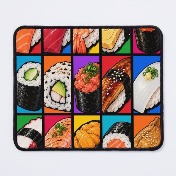 Item preview, Sushi Collection – Japanese Sushi Collage designed and sold by rolfzogg.
