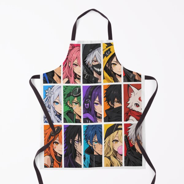 Item preview, Anime Heroes – Colorful Character Collage designed and sold by zoggat.