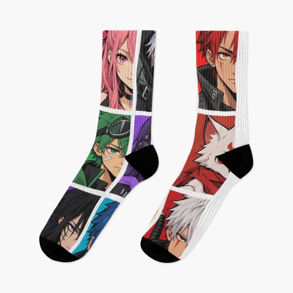 Item preview, Anime Heroes – Colorful Character Collage designed and sold by rolfzogg.