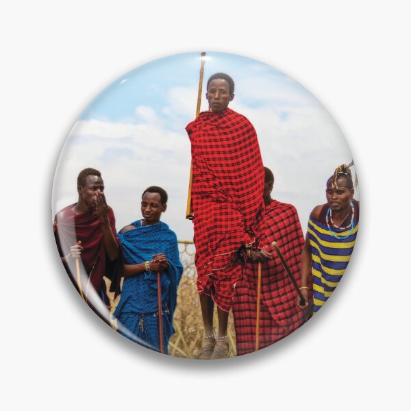 Item preview, Maasai Jumping Dance designed and sold by Kay Brewer.