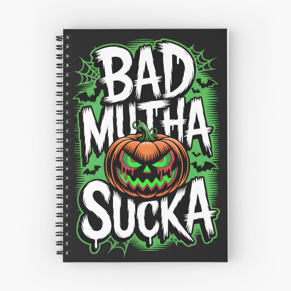 Item preview, Funny holloween , Scary Pumpkin,  Bad Mutha Sucka designed and sold by Mellow Vibes.