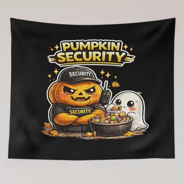 Item preview, Pumpkin Security Funny Halloween designed and sold by Yomere.