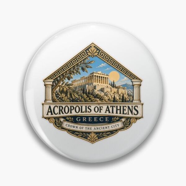 Item preview, Acropolis Of Athens Greece Crown Of The Ancient City Travel History Landmark designed and sold by Star3NowForMe.