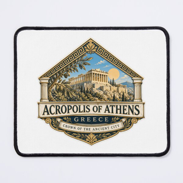 Item preview, Acropolis Of Athens Greece Crown Of The Ancient City Travel History Landmark designed and sold by Star3NowForMe.