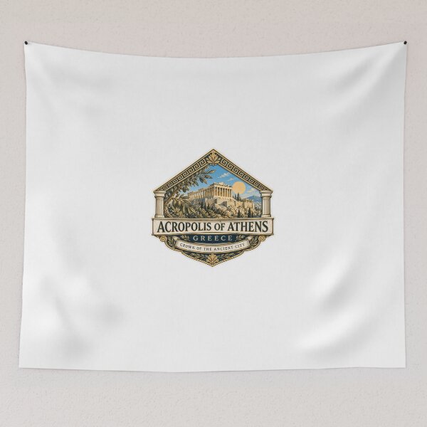 Item preview, Acropolis Of Athens Greece Crown Of The Ancient City Travel History Landmark designed and sold by Star3NowForMe.