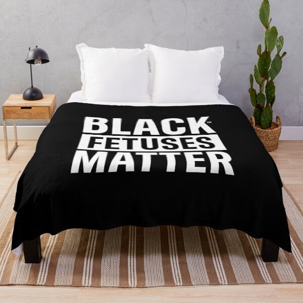 Item preview, Black Fetuses Matter — Satirical Pro-Life Protest T-Shirt designed and sold by ArbitraryTees.