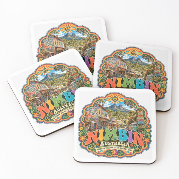 Item preview, Nimbin Australia Rainbow Village Of The Hinterland Hippie Culture Travel Souvenir designed and sold by Star3NowForMe.