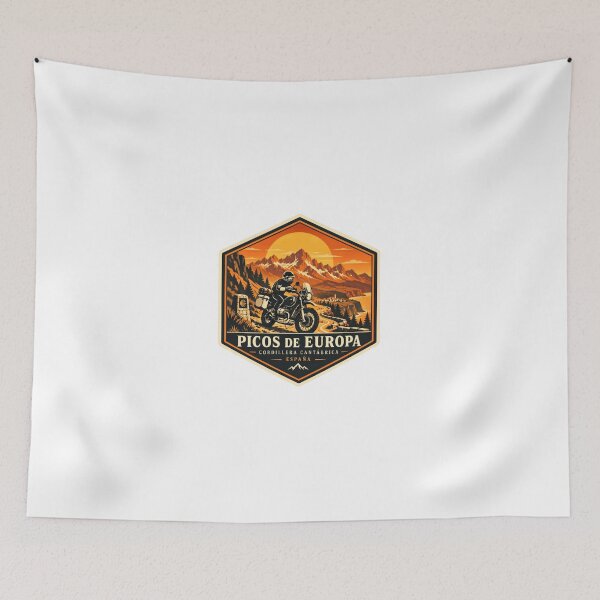 Item preview, Picos De Europa Cordillera Cantábrica España Motorcycle Adventure Travel Explorer designed and sold by Simsimah26Parks.