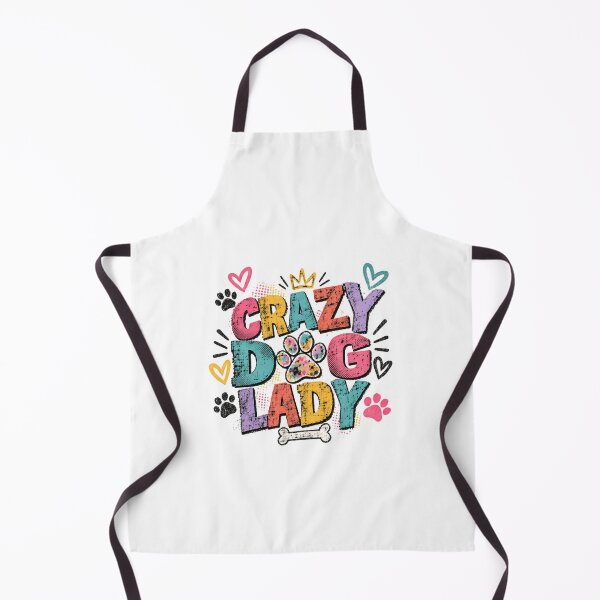 Item preview, Crazy Dog Lady Dog Owner Pet Lover Canine Mom designed and sold by HumansStuck12.