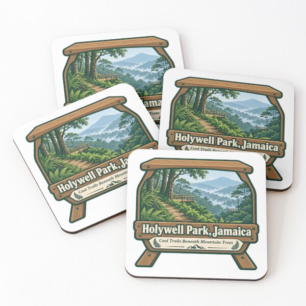 Item preview, Holywell Park, Jamaica Cool Trails Beneath Mountain Trees | Jamaican Travel Hiking Nature Park Explorer designed and sold by Star3NowForMe.