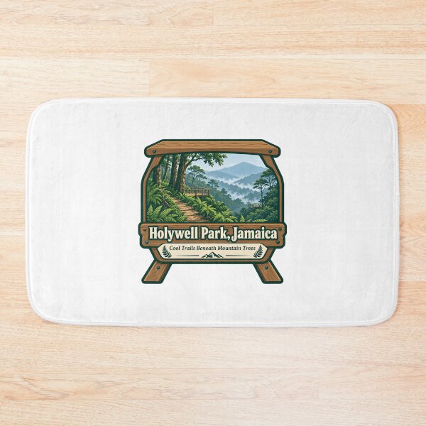 Item preview, Holywell Park, Jamaica Cool Trails Beneath Mountain Trees | Jamaican Travel Hiking Nature Park Explorer designed and sold by Star3NowForMe.