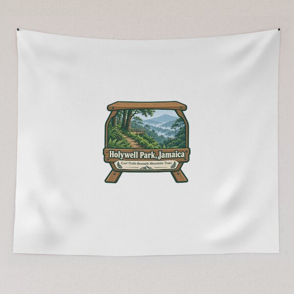 Item preview, Holywell Park, Jamaica Cool Trails Beneath Mountain Trees | Jamaican Travel Hiking Nature Park Explorer designed and sold by Star3NowForMe.