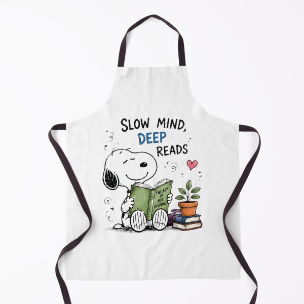 Item preview, Cute Snoopy Reading Book Design Perfect for Book Lovers and Gift Ideas designed and sold by munindra15.