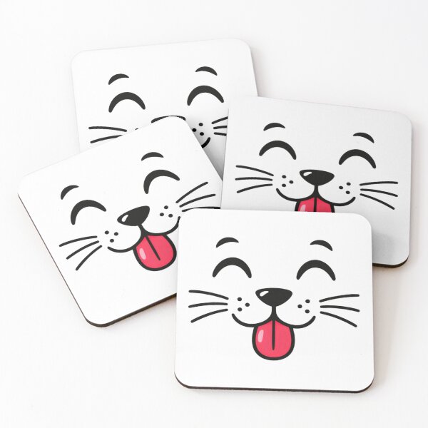 Item preview, Cute Cat Face Tongue Out Happy Kitten Pet Animal Lover designed and sold by HumansStuck12.
