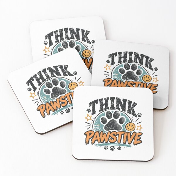 Item preview, Think Pawstive Dog Lover Pet Owner Positive Canine Fan designed and sold by RetroMini2026.