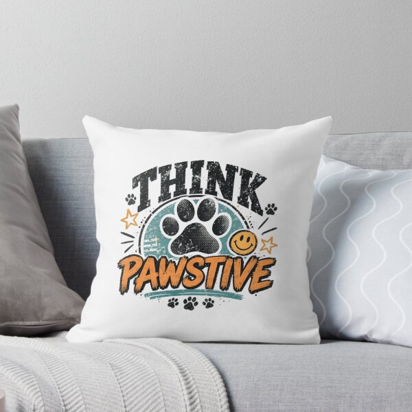 Item preview, Think Pawstive Dog Lover Pet Owner Positive Canine Fan designed and sold by RetroMini2026.