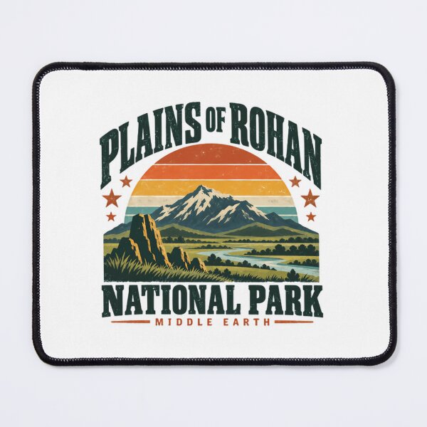 Item preview, Plains Of Rohan National Park Middle Earth Lord Of The Rings Fantasy Fan designed and sold by Simsimah26Parks.