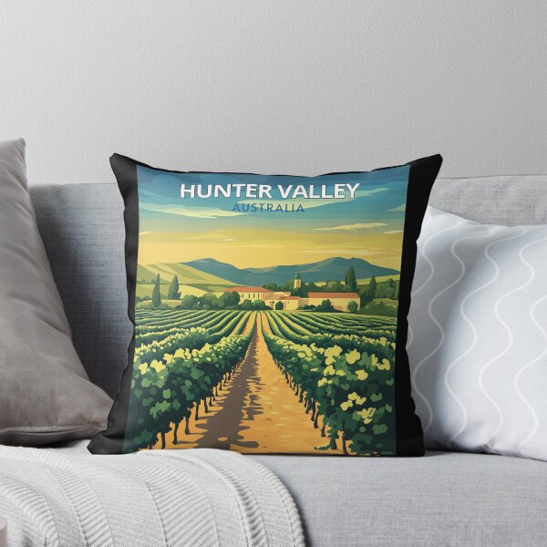 Item preview, Hunter Valley in New South Wales, Australia Vintage Art Travel Landscape designed and sold by MaateoDesign.