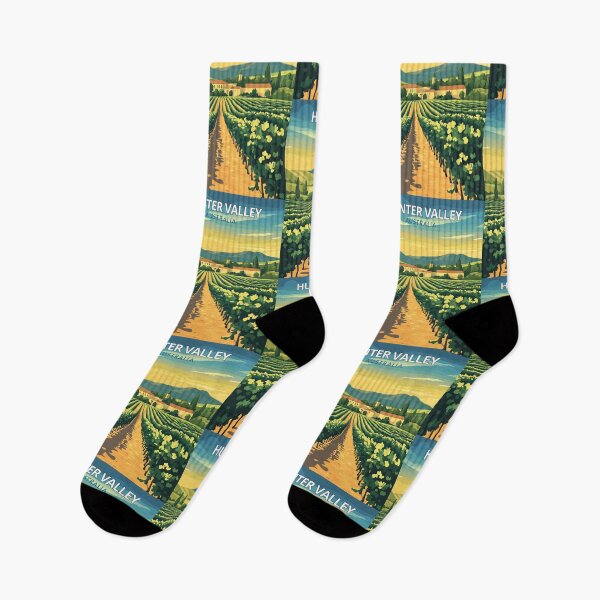 Item preview, Hunter Valley in New South Wales, Australia Vintage Art Travel Landscape designed and sold by MaateoDesign.