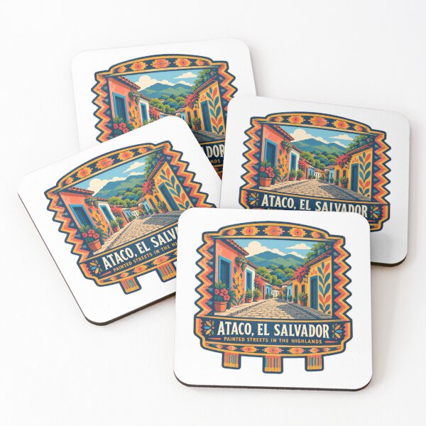 Item preview, Ataco, El Salvador Painted Streets In The Highlands Salvadoran Travel Souvenir designed and sold by Star3NowForMe.