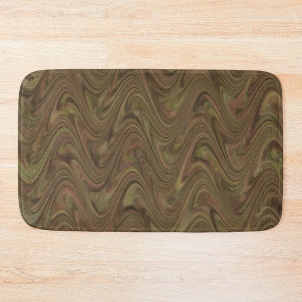 Item preview, Marbling Abstract Brown Green designed and sold by ArtbyDebbieC.