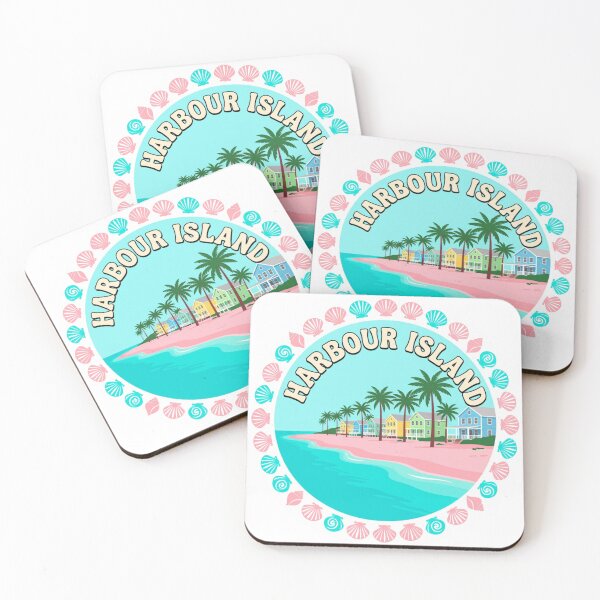 Item preview, Harbour Island Bahamas Sticker designed and sold by Imaginarium of Chaos falcon88 .
