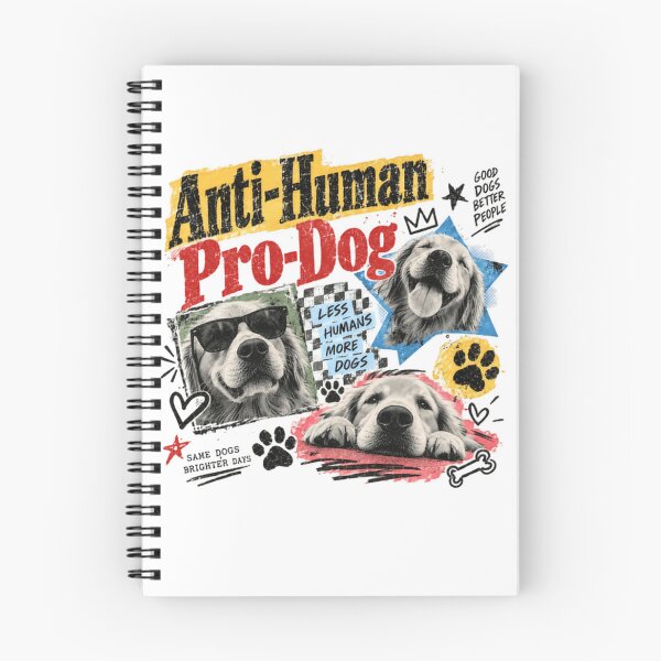 Item preview, Anti-Human Pro-Dog Dog Lover Pet Owner designed and sold by RetroMini2026.