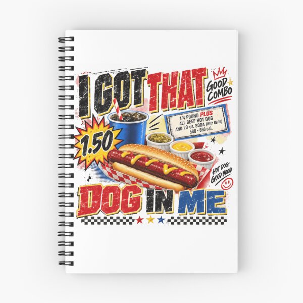 Item preview, I Got That Dog In Me Hot Dog Lover Fast Food Combo designed and sold by RetroMini2026.
