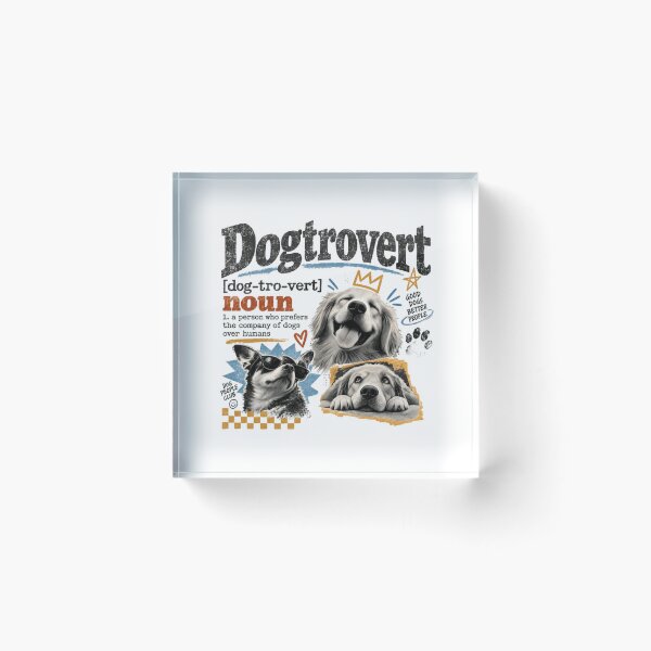 Item preview, Dogtrovert Dog Lover Dogs Over Humans Dog Owner designed and sold by RetroMini2026.