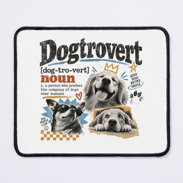 Item preview, Dogtrovert Dog Lover Dogs Over Humans Dog Owner designed and sold by RetroMini2026.