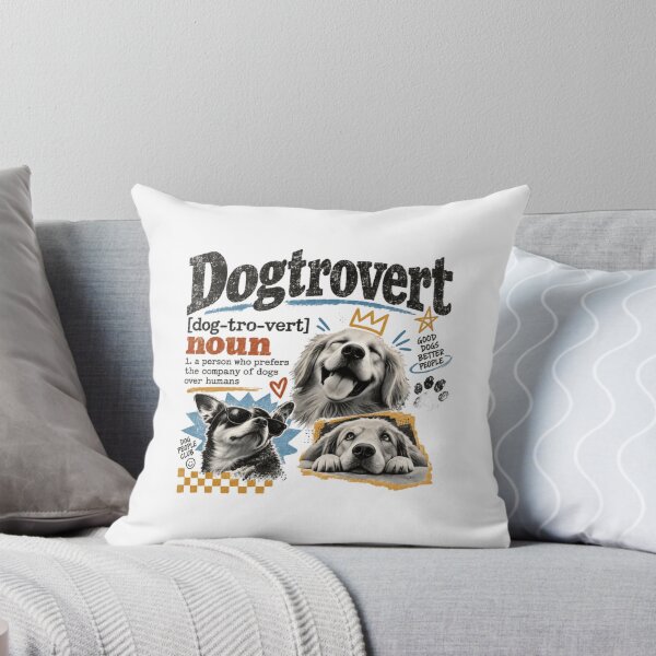 Item preview, Dogtrovert Dog Lover Dogs Over Humans Dog Owner designed and sold by RetroMini2026.