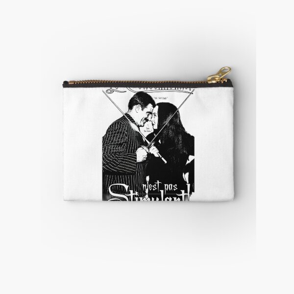 Item preview, Gomez and Morticia Inspired Artistic Design with French Phrase designed and sold by saidbouker.