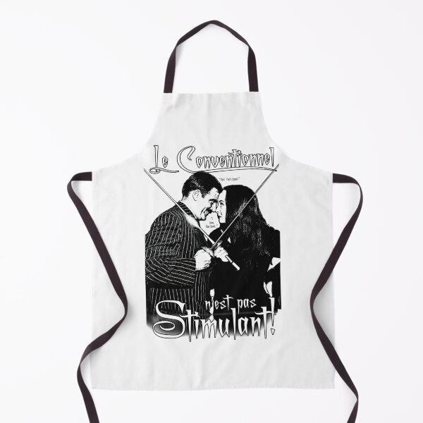 Item preview, Gomez and Morticia Inspired Artistic Design with French Phrase designed and sold by saidbouker.