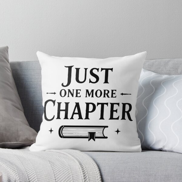 Item preview, Just One More Chapter – Book Lover Typography Design designed and sold by Sed94.