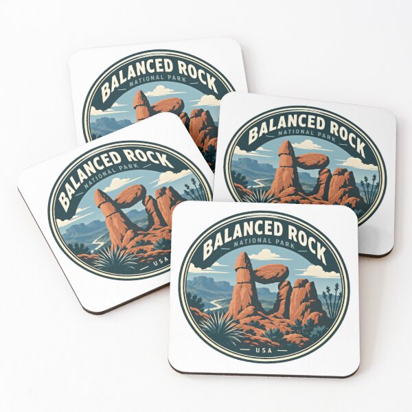 Item preview, Balanced Rock National Park USA Travel Outdoors Hiking designed and sold by Simsimah26Parks.
