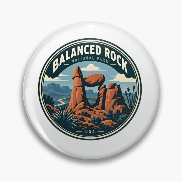 Artikelvorschau, Balanced Rock Nationalpark USA Reisen Outdoor Wandern entworfen und verkauft von Simsimah26Parks.